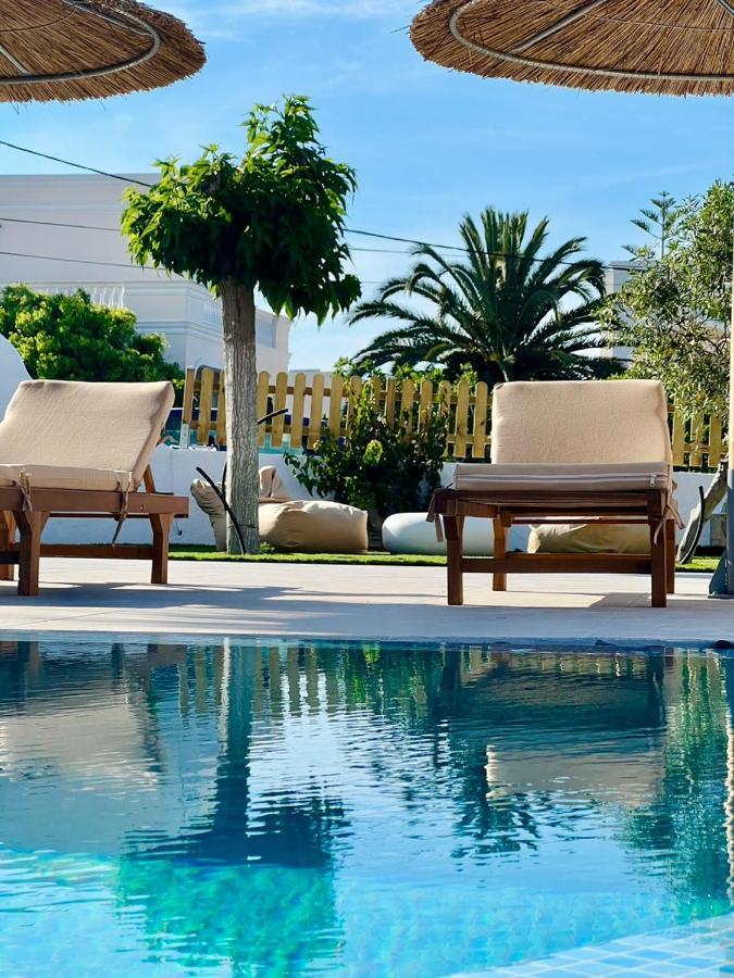 Santorini Villatzio Suites Мессария Экстерьер фото