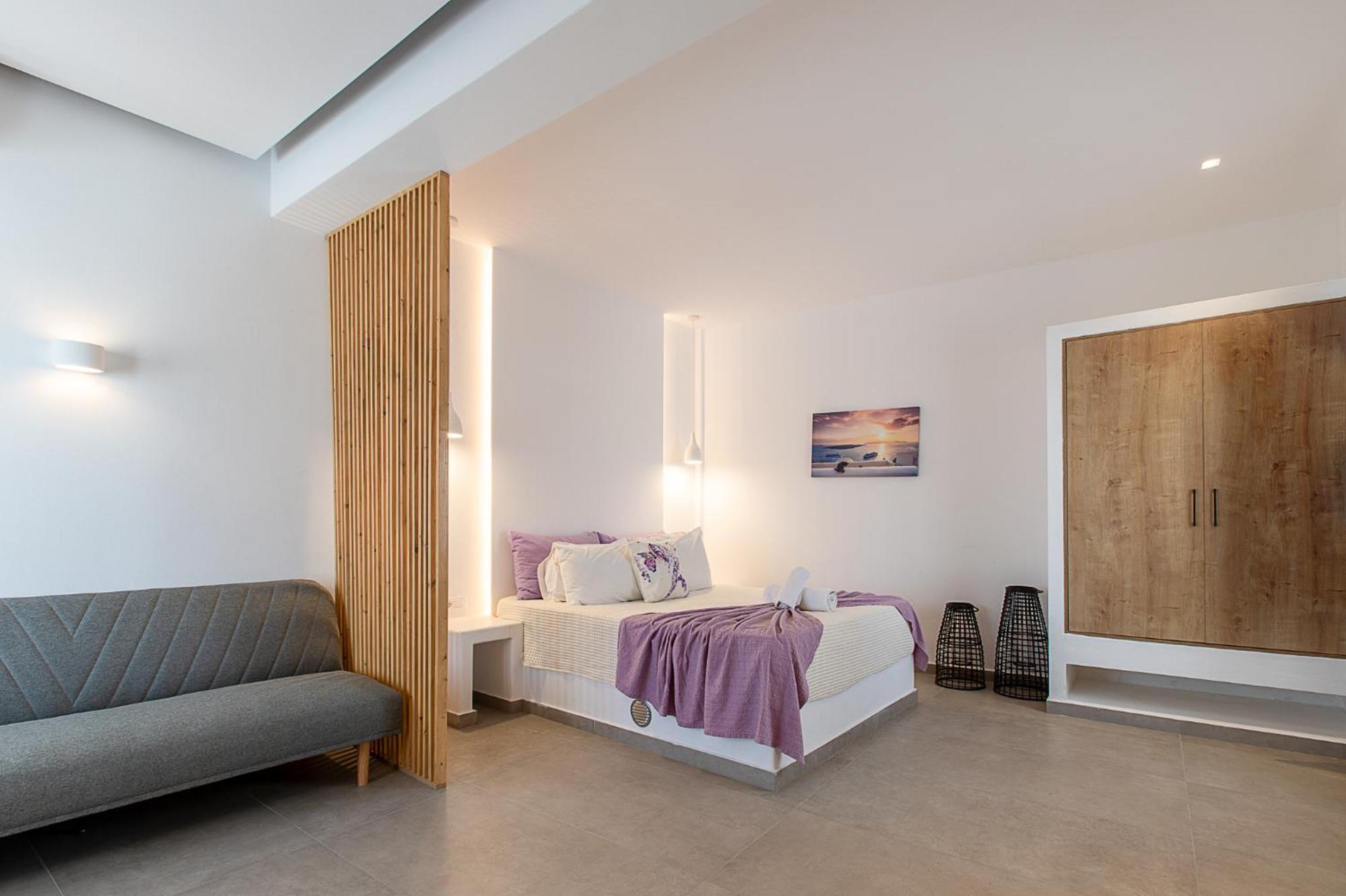 Santorini Villatzio Suites Мессария Экстерьер фото