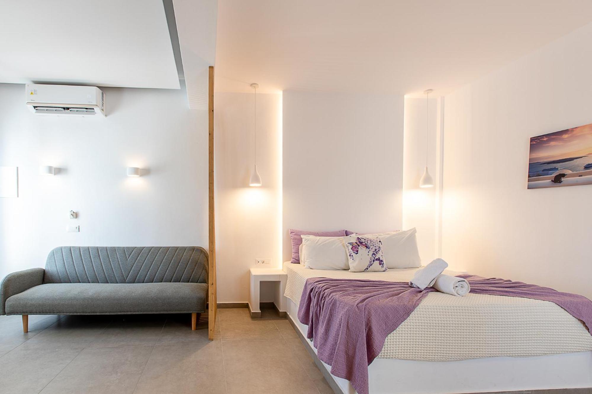 Santorini Villatzio Suites Мессария Экстерьер фото