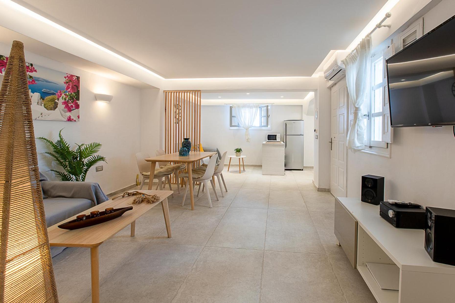 Santorini Villatzio Suites Мессария Экстерьер фото