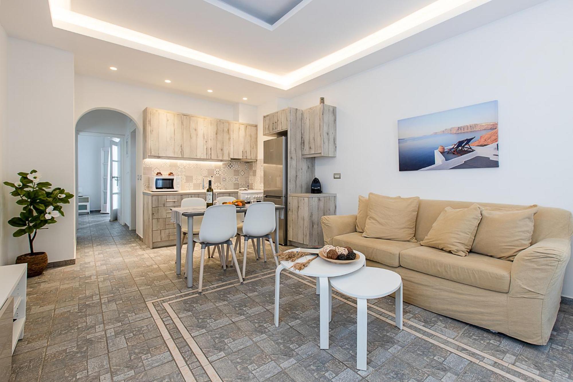 Santorini Villatzio Suites Мессария Экстерьер фото